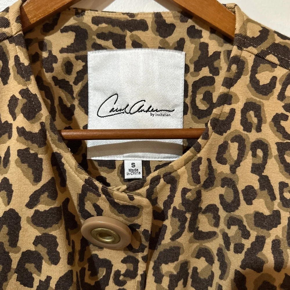 Vintage Cabi Carol Anderson by Invitation 3/4 sleeve One Button Coat - Picture 1 of 11